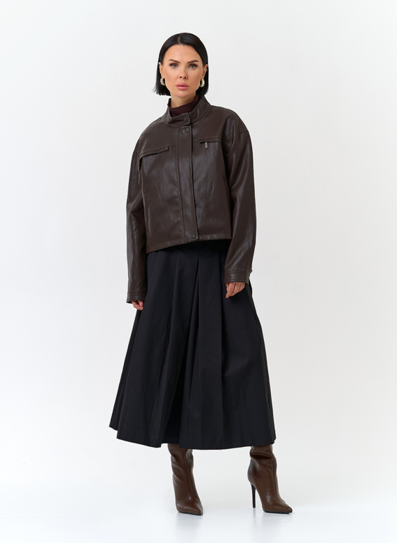 Женская куртка из эко кожи