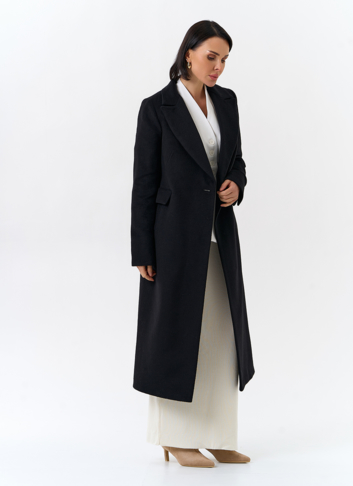 Женское пальто с поясом