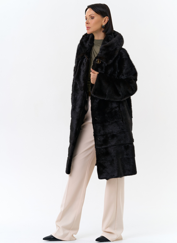 Шуба из норки