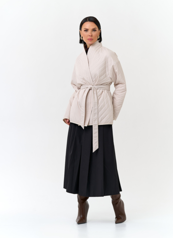 Женская куртка кимоно с поясом