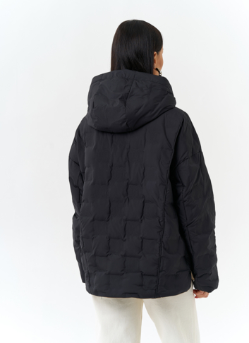 Женская двухсторонняя куртка с капюшоном