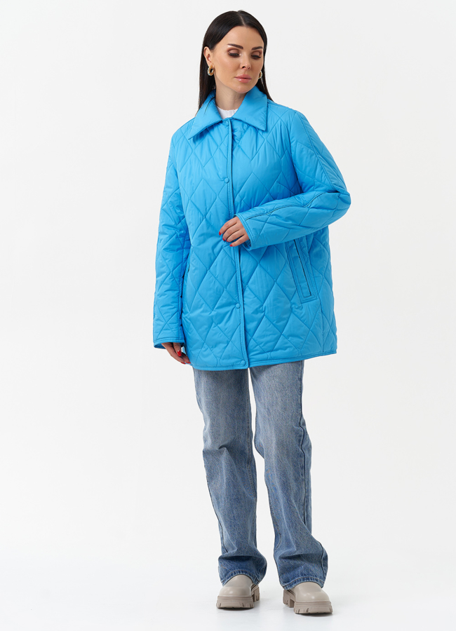 Женская утепленная куртка рубашка модель № 30017 в кредит