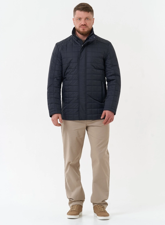 Мужская куртка синего цвета