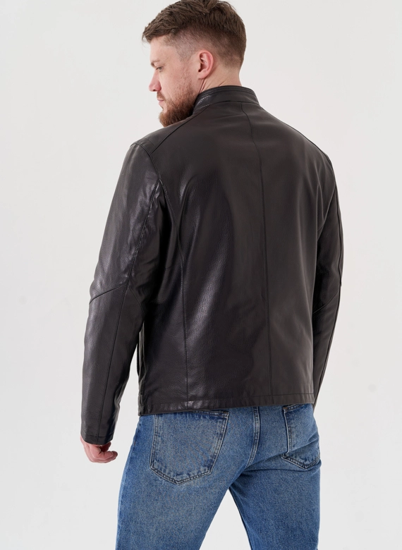 Мужская кожаная куртка 